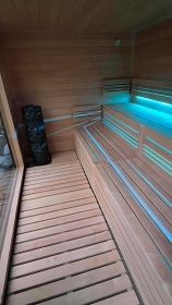 Roubenka ���rsk� vrchy - sauna a koupac� jez�rko