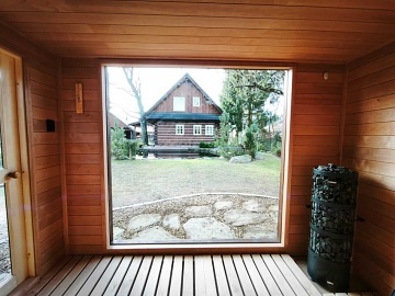 Roubenka ���rsk� vrchy - sauna a koupac� jez�rko