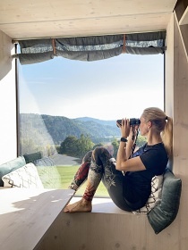 Glamping na Vyso�in� - posed u p�ehrady V�r