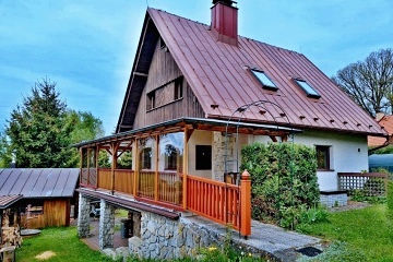 Chalupa Třebihošť - Zvičina - Dvůr Králové n. L.