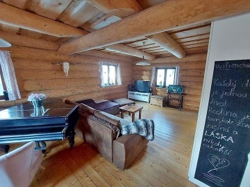 Srub bazén a wellness - jižní Čechy - Kaplice