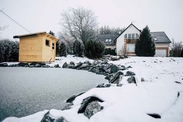 Chalupa koupací jezírko a sauna - Heřmanice