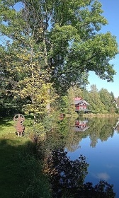 Chata u rybníka - wellness a loďka - Jizerské hory