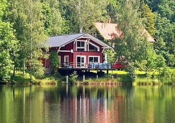 Chata u rybníka - wellness a loďka - Jizerské hory