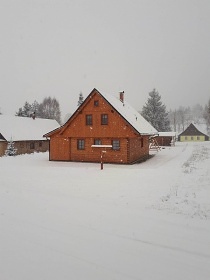 Roubenka Orlické hory - sauna a kachlová kamna