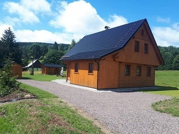 Roubenka Orlické hory - sauna a kachlová kamna