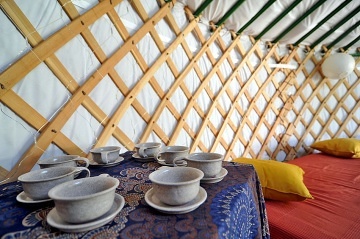 Glamping s wellness - 4 Jurty - St�edn� �echy