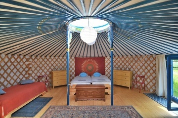 Glamping s wellness - 4 Jurty - St�edn� �echy