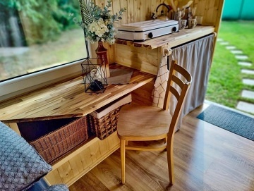Glamping u lesa - Jiho�esk� maringotka - T�ebo�sko