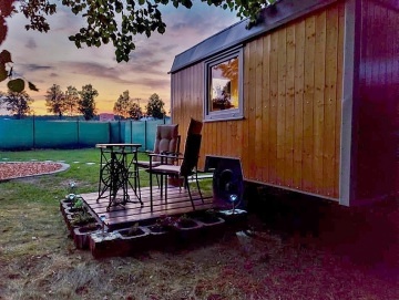 Glamping u lesa - Jiho�esk� maringotka - T�ebo�sko