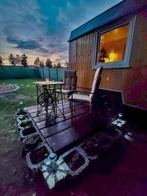 Glamping u lesa - Jiho�esk� maringotka - T�ebo�sko