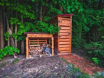 Glamping u lesa - Jiho�esk� maringotka - T�ebo�sko
