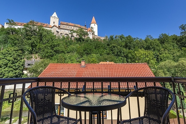 Chalupa K�ivokl�tsko - Berounka - hrad K�ivokl�t