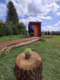 Chata a sauna - Vyšší Brod - přehrada Lipno