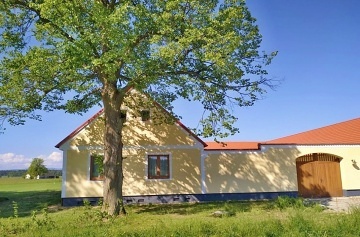 Chalupa výhled na Novohradské hory - Třeboňsko