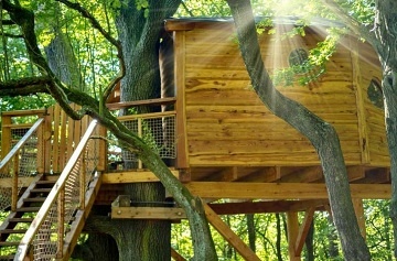 Glamping Vizovické vrchy - Domek na stromě