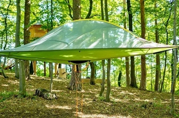 Glamping Vizovické vrchy - Domek na stromě