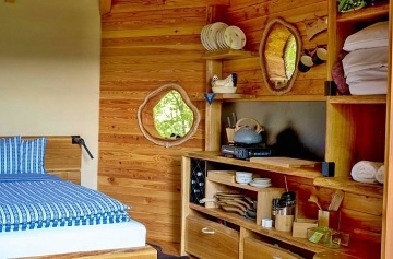 Glamping Vizovické vrchy - Domek na stromě