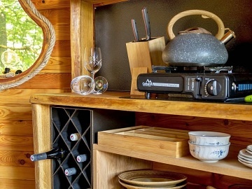 Glamping Vizovické vrchy - Domek na stromě