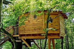 Glamping Vizovick vrchy - Domek na strom