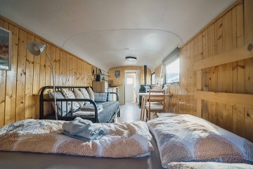 Glamping koupací jezírko a wellness - jižní Morava