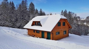 Roubenka s bazénem - Přírodní rezervace Srmrk
