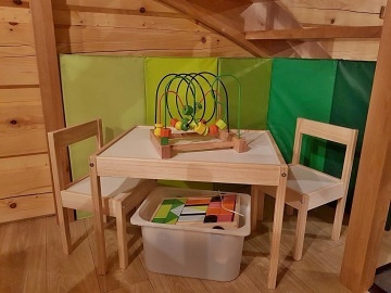 Roubenka s bazénem - Přírodní rezervace Srmrk