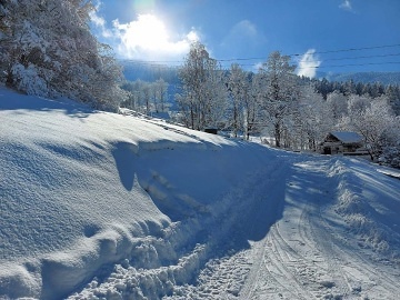 Roubenka s bazénem - Přírodní rezervace Srmrk