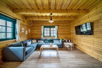 Roubenka s bazénem - Přírodní rezervace Srmrk