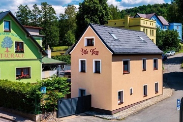 Rekrean dm se saunou - Jizersk hory - Hejnice