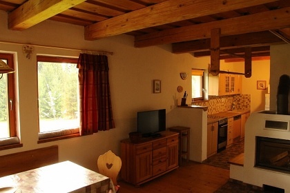 Chata Polianka - N�zk� Tatry - p�ehrada Moty�ky