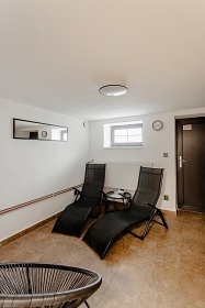 Chalupa sauna a kachlov� kamna - Povyd��