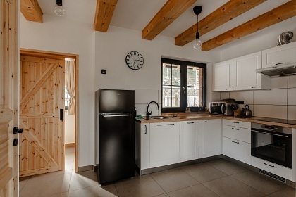 Chalupa sauna a kachlov� kamna - Povyd��