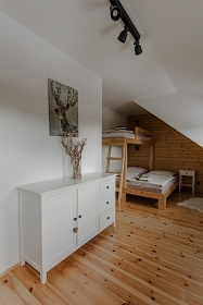 Chalupa sauna a kachlov� kamna - stezka Povyd��