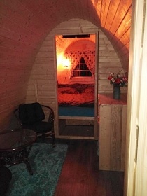 Wellness Kokořín - glamping chata Truskavna
