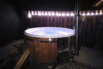 Wellness Kokořín - glamping chata Truskavna