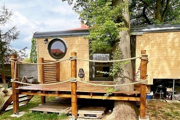 Glamping pro rodiny s dětmi - jezero Kristýna