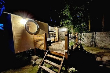 Glamping pro rodiny s dětmi - jezero Kristýna