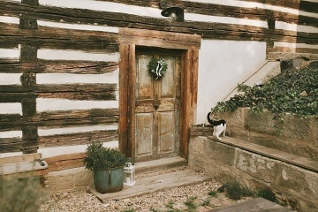 Stylová Roubenka Český ráj - hrad Kost - Plakánek