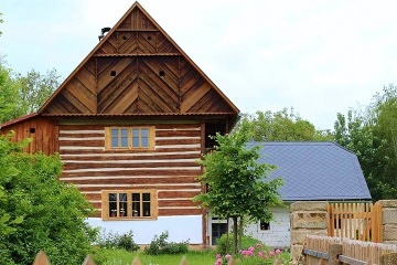 Stylová Roubenka Český ráj - hrad Kost - Plakánek