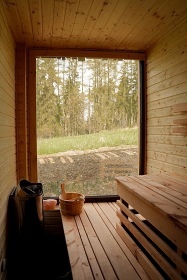 Modnov Archa - chata s privtn saunou