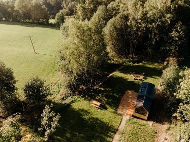 Glamping s krásným výhledem - chata Jizerské hory