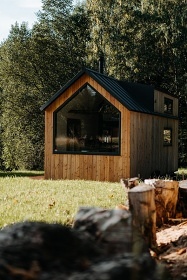 Glamping s krásným výhledem - chata Jizerské hory