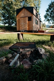 Glamping s krásným výhledem - chata Jizerské hory