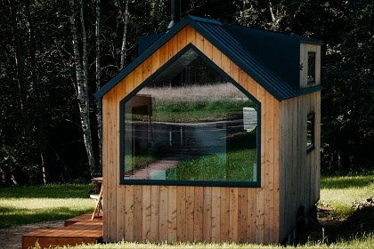 Glamping s krásným výhledem - chata Jizerské hory
