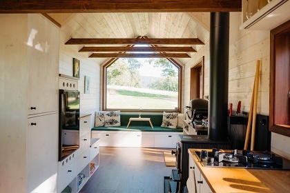 Glamping s krásným výhledem - chata Jizerské hory