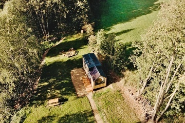 Glamping s krásným výhledem - chata Jizerské hory