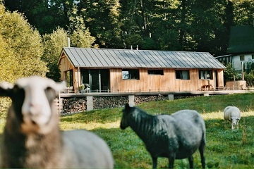 Glamping ubytování se zvířátky - Jizerské hory