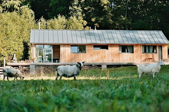 Glamping ubytovn se zvtky - Jizersk hory