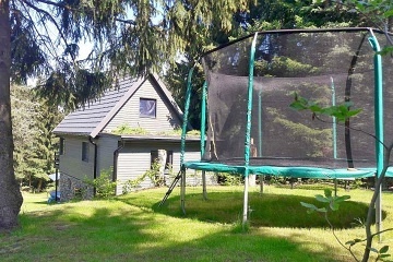 Chata Krušné hory - přehrada Rauschenbach a Fláje